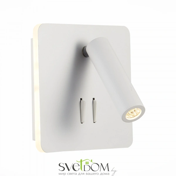 SL1586.531.01 Светильник настенный Белый LED 1*9W 3000K 624Lm Ra>80  IP20 L-xW140xH140 170-240V Настенные светильники