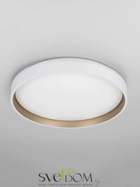 Citilux ENZO CL753450G LED RGB Светильник с пультом Белый + Золото