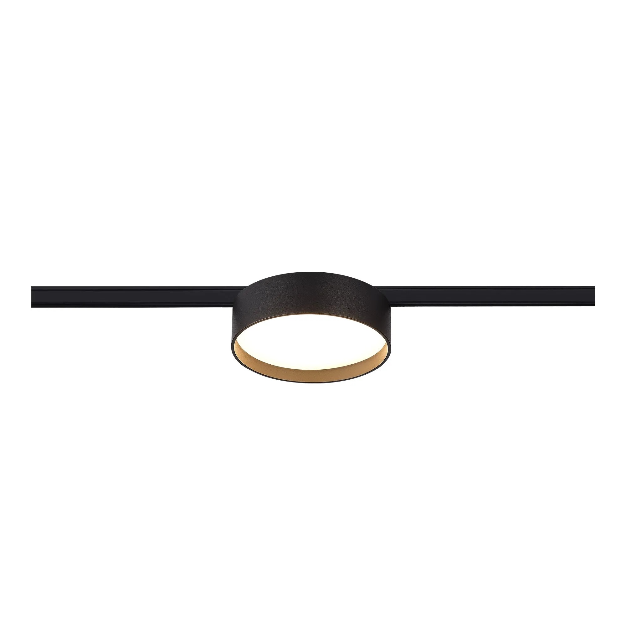 ST670.436.12 Магнитный трековый светильник Черный LED 1*12W 3000K 500Lm Ra>80 100° IP20 D113xH34 24V SUPER5