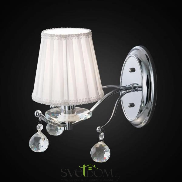 Citilux Шелли CL438311 Бра с абажуром Хром