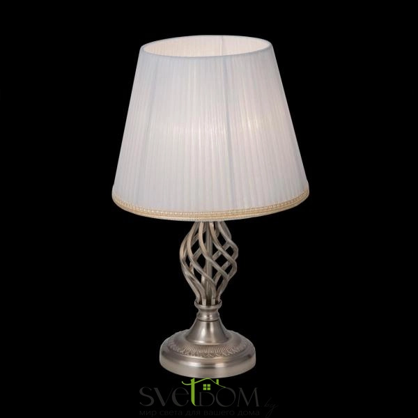 Citilux Вена CL402811 Настольная лампа с абажуром Хром