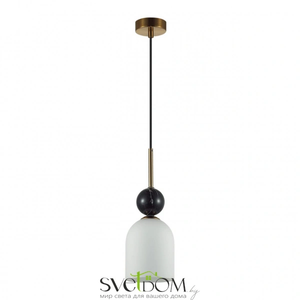 4361/1B MIDCENT ODL26 171 светильник бронзовый/белый/камень/металл IP20 E14 40W 220-240V LOLLA