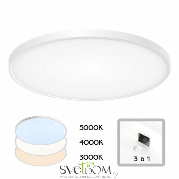 Citilux Бейсик CL738500V Светильник накладной Белый