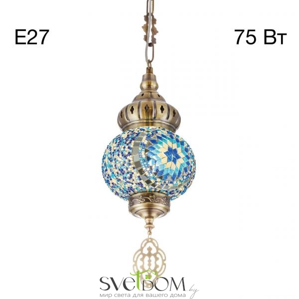 CITILUX CL419116 Каир Мозаика Синяя Подвес