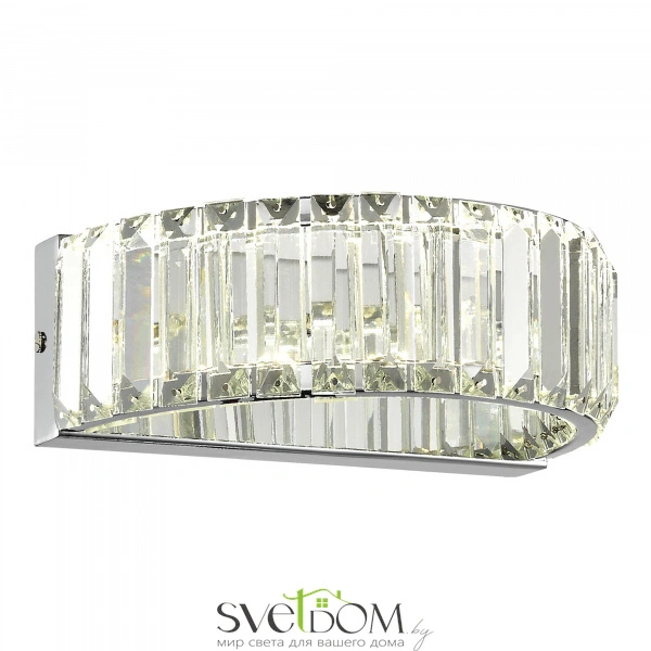 SL1622.101.01 Светильник настенный ST-Luce Хром/Прозрачный LED 1*13W 4000K TIVOLI