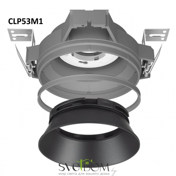 CITILUX CLP53M1 TENS+MOD.53 Черный Светильник CITILUX