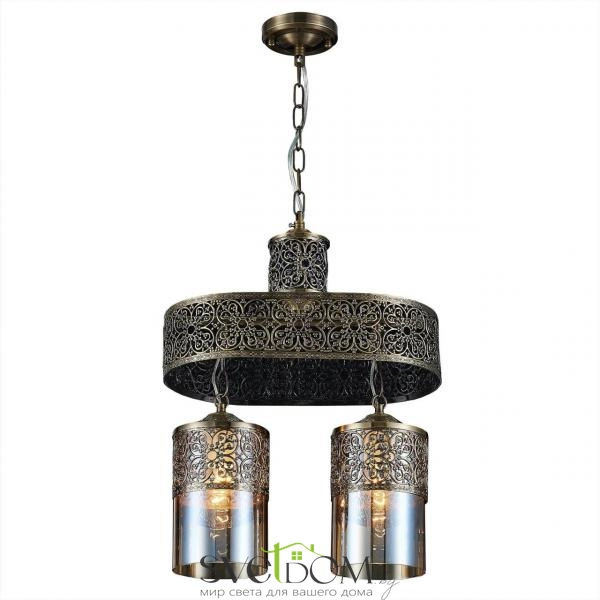 Citilux Эмир CL467223 Люстра подвесная Бронза