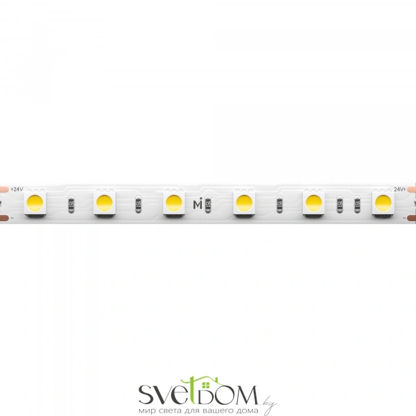 Светодиодная лента Base 24В 5050 14,4Вт/м 6000K 5м IP 20 201191