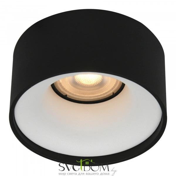 ST260.458.01 Св-к встр. Черный GU10 1*50W IP20 D85xH104 220V Без ламп Встраиваемые светильники