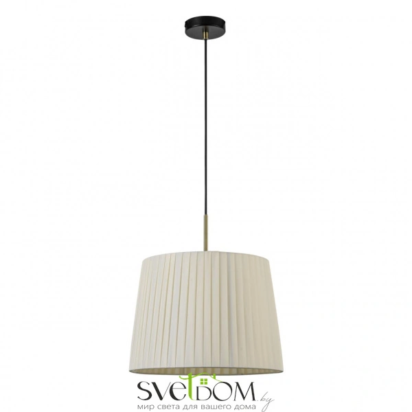 8302/1 MODERNI LN26 519 бронза/черный/бежевый, металл/текстиль Подвес E27 1*60W 220V TUNE