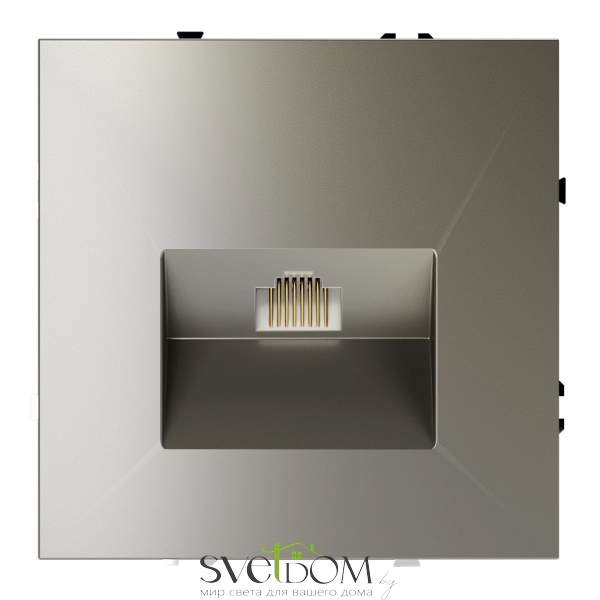 Розетка компьютерная Voltum S70 VLS060104  Voltum VLS060104