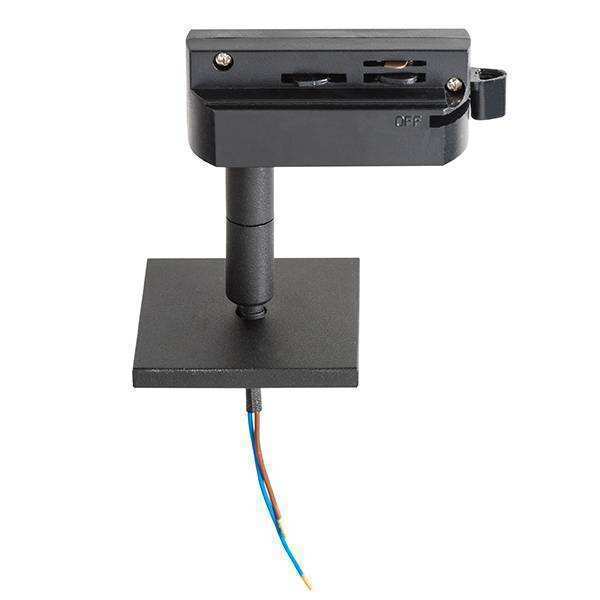 Lightstar 592257 Трековое крепление ASTA с 1-фазным адаптером к 2163Х ЧЕРНЫЙ