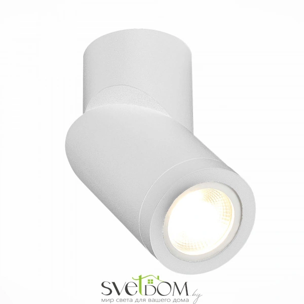 ST650.502.01 Светильник потолочный Белый GU10 1*50W IP20 D62xH151 180-240V Без ламп Накладные светильники