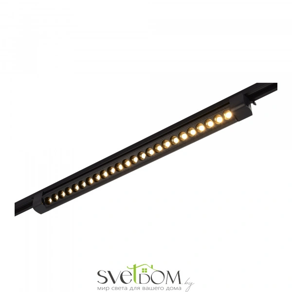 ST367.436.20.2 Св-к трек. Черный LED 1*20W 3000K 1 750Lm Ra90 24 IP20 L686xW49xH54 170-240VV Однофазная трековая система