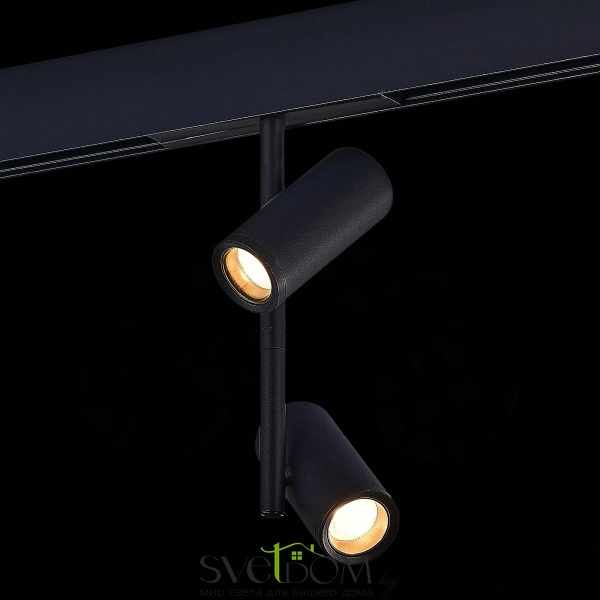 ST808.436.16 Магнитный трековый светильник Черный LED 1*16W 3000K 950Lm Ra>90 36° IP20 D45xH240 48VV SKYLINE 48