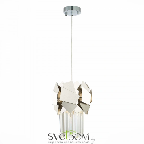SL1232.103.01 Подвес ST-Luce Хром/Прозрачный, Хром E14 1*60W CASERTA