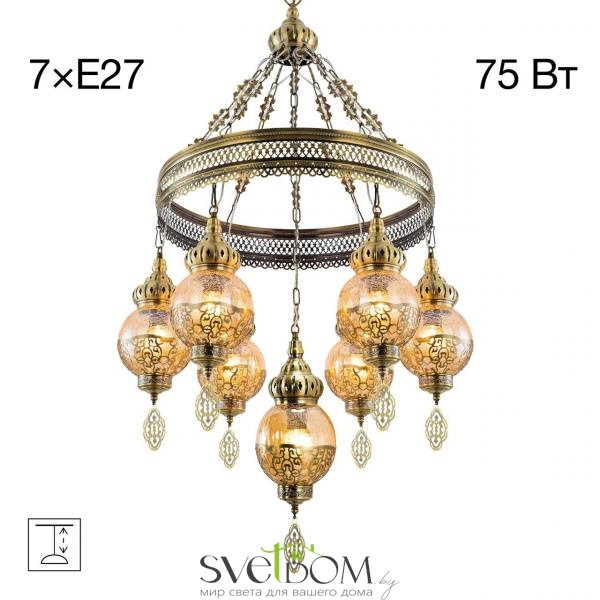 Citilux Каир CL419163 Люстра подвесная Бронза