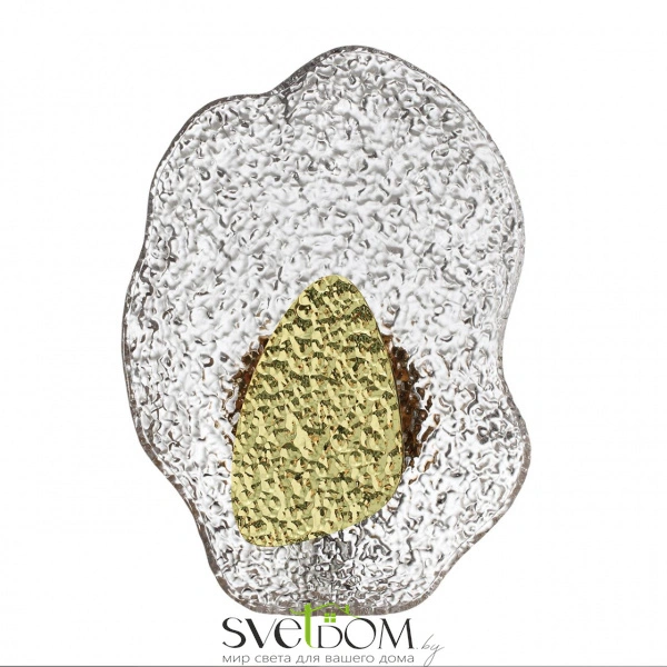 5460/12WLA L-VISION ODL_EX26 053 золотой/прозрачный/металл/стекло Настенный светильник LED x 12W 3000K CORALLA