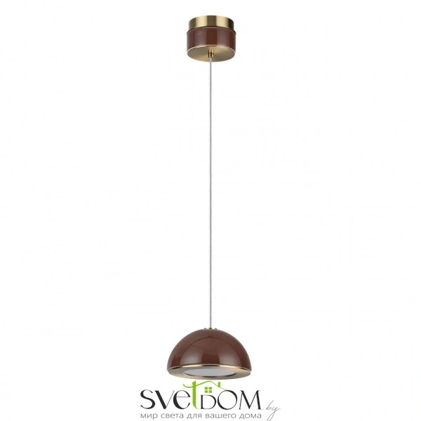 5453/6LA L-VISION ODL_EX26 011 светлая бронза/коричневый/металл/керамика/акрил Подвес LED 6W 3000K LULU