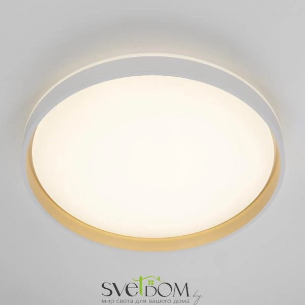 Citilux ENZO CL753510G LED RGB Светильник с пультом Белый + Золото