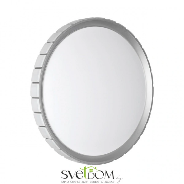 7696/ELN PALE SN 90 Светильник пластик/серебристый LED 76Вт 3000/4000/6000К D495 IP43 CCT KUPI SILVER