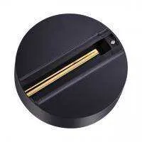 135073 PORT NT19 137 черный Трехфазная чаша крепления для стационарной фиксации прожекторов P20 220V