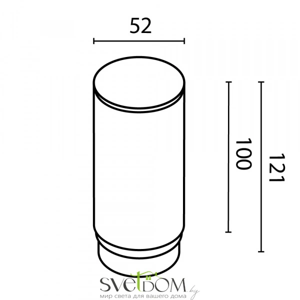 Матовый рассеиватель для Focus Led 12Вт RingMAcr-12-W