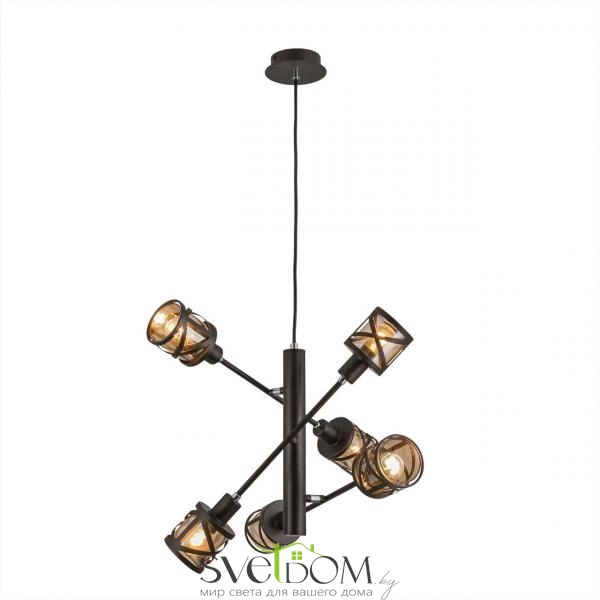 Citilux Гессен CL536165 Люстра подвесная поворотная Венге