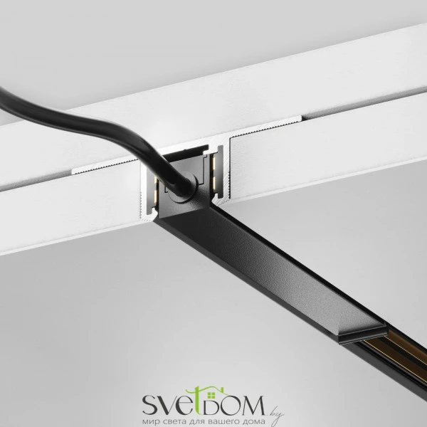 Шинопровод 1м Exility X встраиваемый под ГКЛ 12,5мм, черный