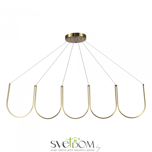 SL6202.213.01 Светильник подвесной ST-Luce Золотистый LED 1*68W 3000K HEIT