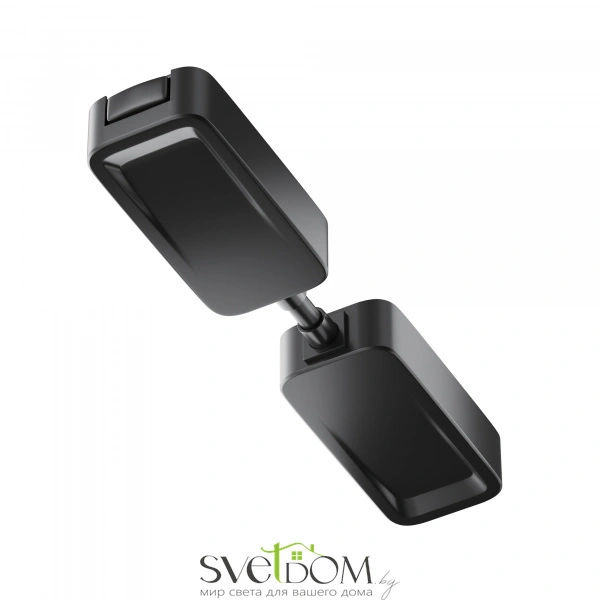 Коннектор питания прямой Radity встраиваемый черный TRA084C-B-12