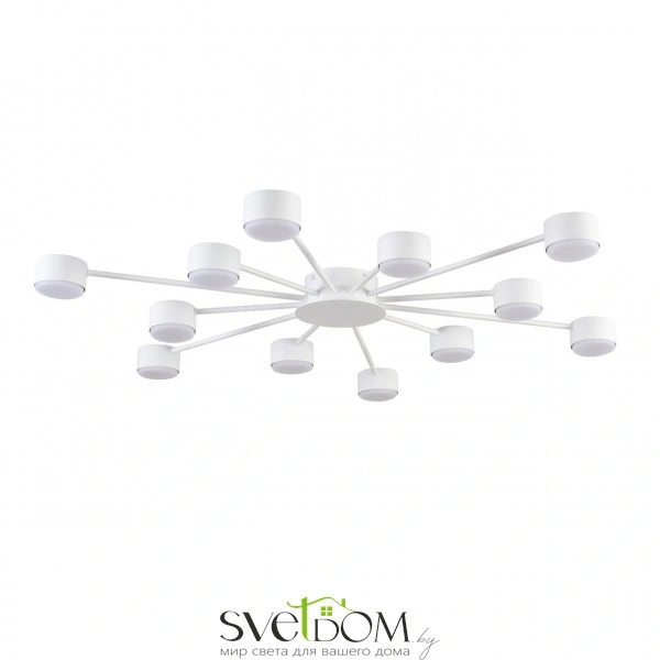 8343/12C COMFI LN26 252 белый, металл Люстра GX53 LED 12*7W 220V TORINA