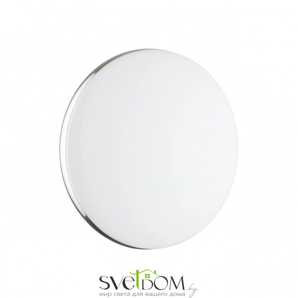 7600/CLN TAN SN Светильник пластик/белый/хром LED 36Вт без ДУ 4000К D340 IP43 RINGO