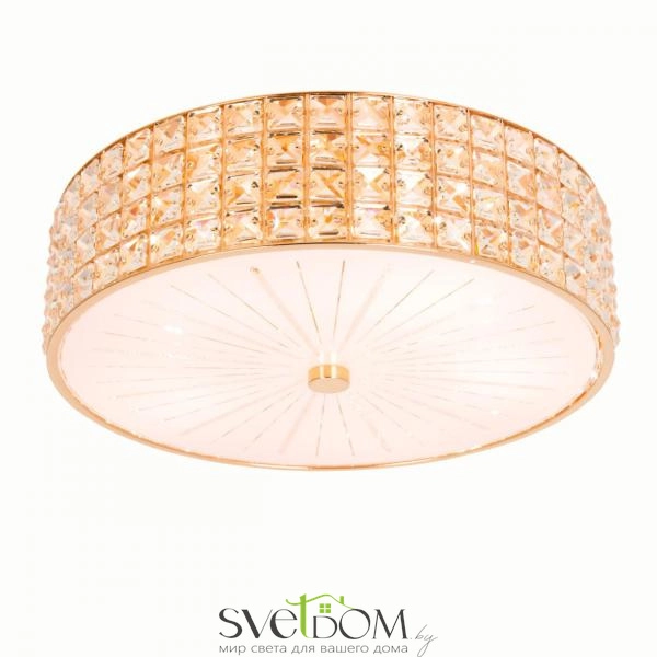 Citilux Портал CL324152 Люстра хрустальная Золото