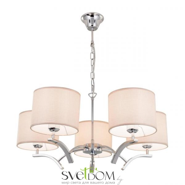 Citilux Эвора Рондо CL460151 Люстра с бежевыми абажурами