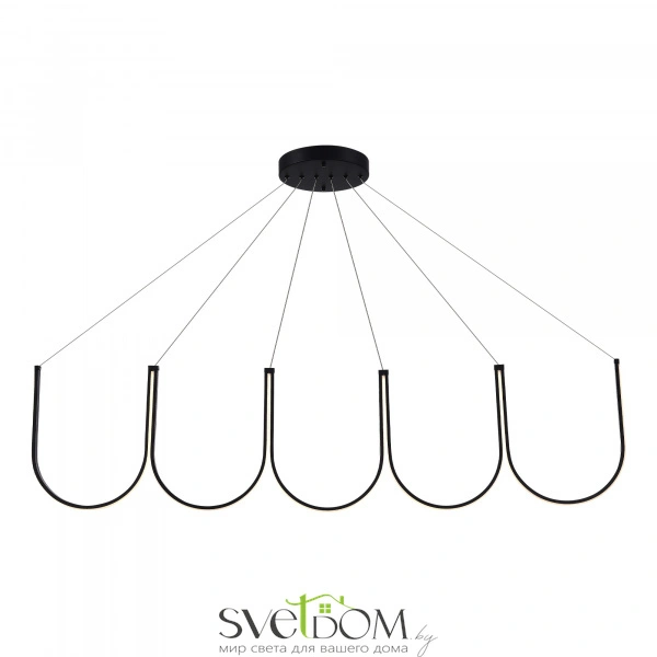 SL6202.413.01 Светильник подвесной ST-Luce Черный LED 1*68W 3000K HEIT