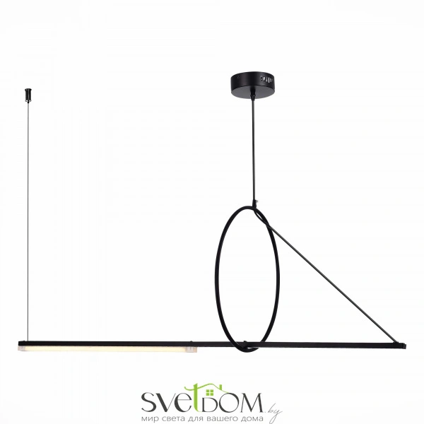SL6113.403.01 Светильник подвесной ST-Luce Черный LED 1*12W 3000K GAIA
