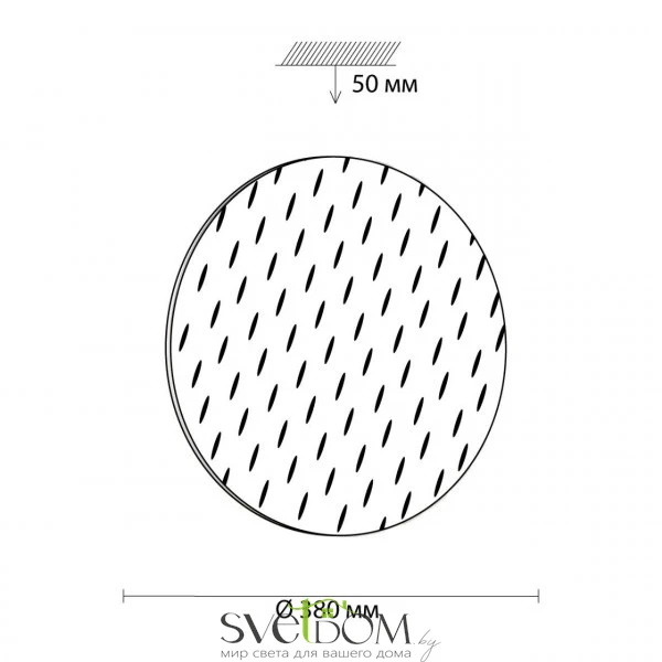 Настенно-потолочные светильники  3009/DL от Магазина Svetdom.by