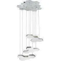 Lightstar 750224 Люстра подвесная FAVO LED-60W 2880LM Silver 4000K