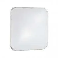 3020/DL TAN SN 164 Светильник пластик/хром LED 48Вт 3000-6500K 435х435 IP43 пульт ДУ/ LampSmart LONA