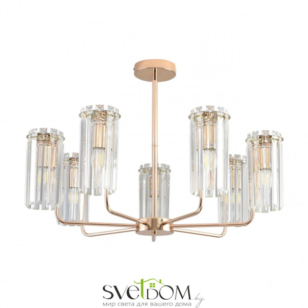 8347/7 CLASSI LN26 155 золото/прозрачный, металл/хрусталь Люстра потолочная E14 7*40W 220V FAVLA