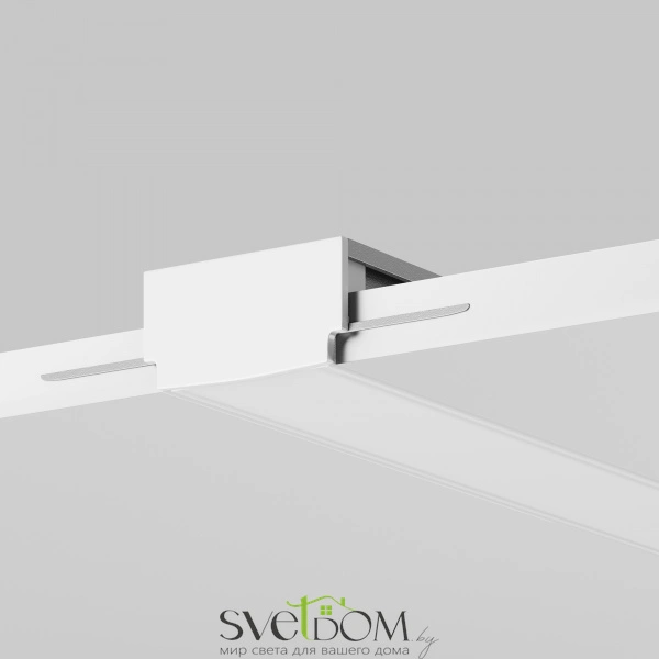 Алюминиевый профиль встраиваемый скрытого монтажа 61x14 (Серебро, 3 м), ALM-011-S-3M 636009