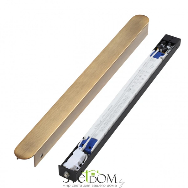 357787BR LEDA ODL26 261 артикулов 7154) Диммируемый драйвер металл/бронза с выкл. на корпусе IP20 45W 24V 0-1.875 FINO XS