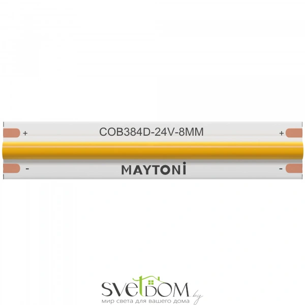 Светодиодная лента Ultra 24В COB 12Вт/м 3000К 5м IP 20 201075