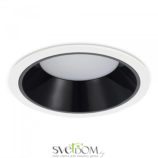 ST755.448.12 Св-к встр. Черный LED 1*12W 4000K 1 080Lm Ra80 120° IP20 D105xH50 100-240V Встраиваемые светильники