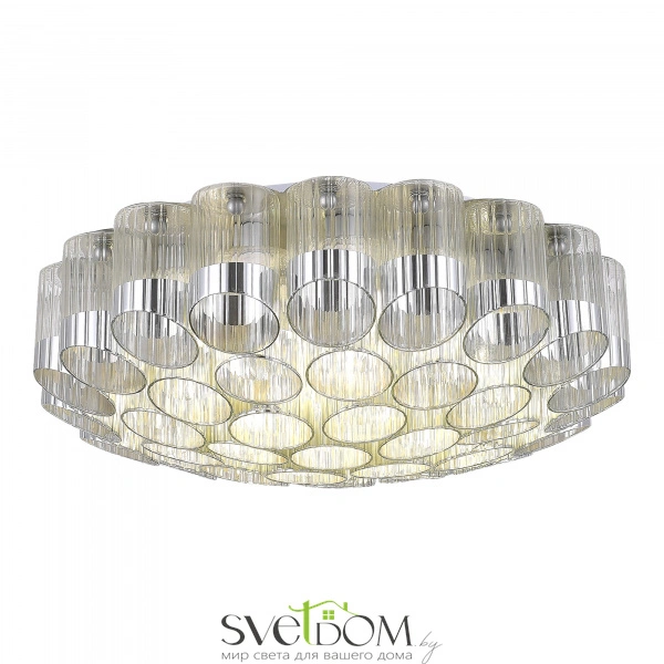 SL1662.102.19 Светильник потолочный ST-Luce Никель/Никель, Прозрачный E14 19*60W ACCORD