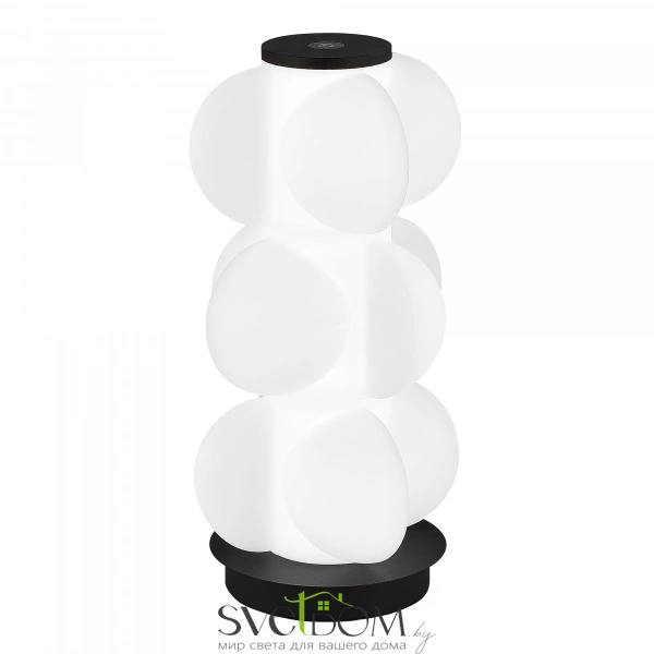 SL6121.404.01 Прикроватная лампа ST-Luce Черный/Белый LED 1*15W 3000K TALISMAN