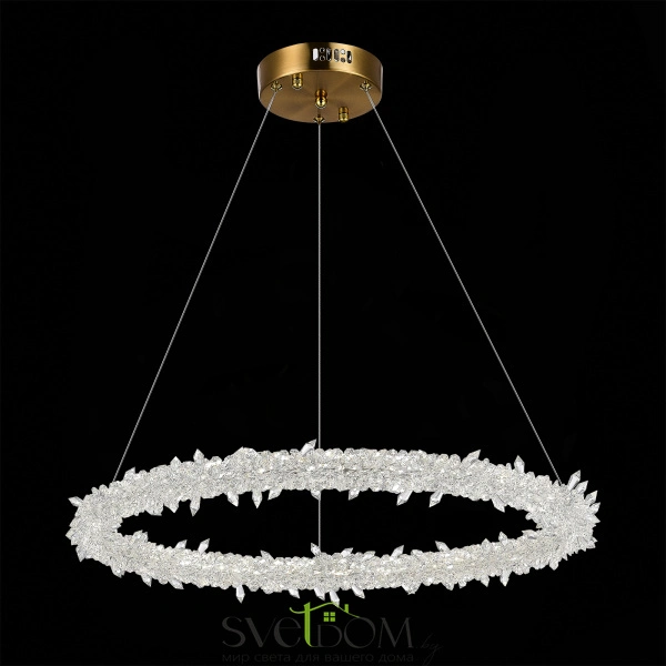 SL6105.203.01 Люстра подвесная ST-Luce Золотистый/Прозрачный LED 1*58W 3000 - 6500K Lucchero