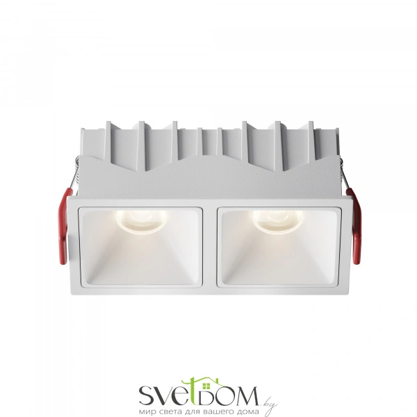 Встраиваемый светильник Technical DL043-02-10W4K-SQ-W-1
