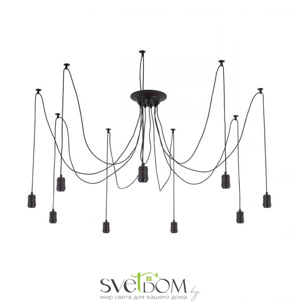 Citilux Эдисон CL451092 Люстра паук Венге